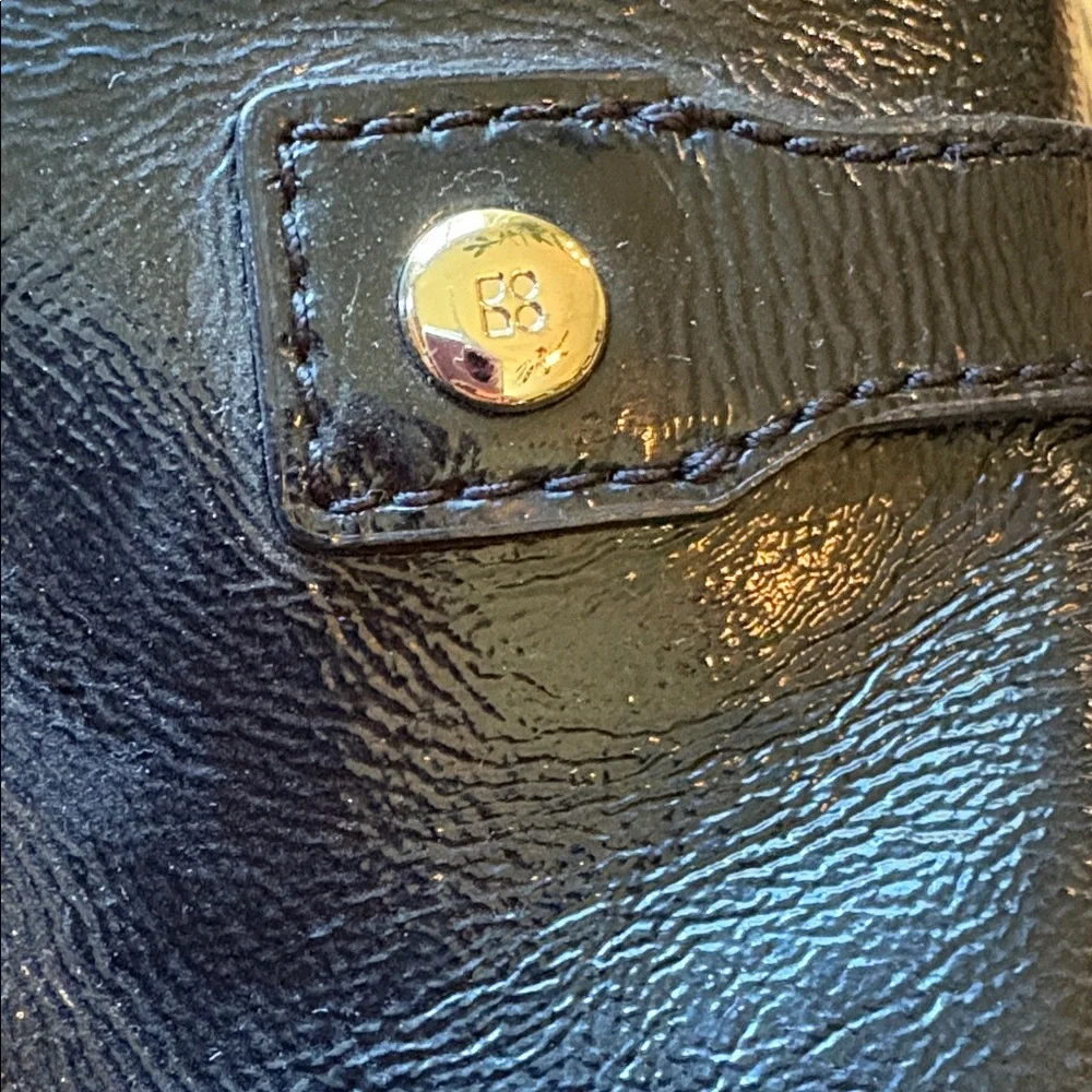 Kate Spade black patten leather purse
